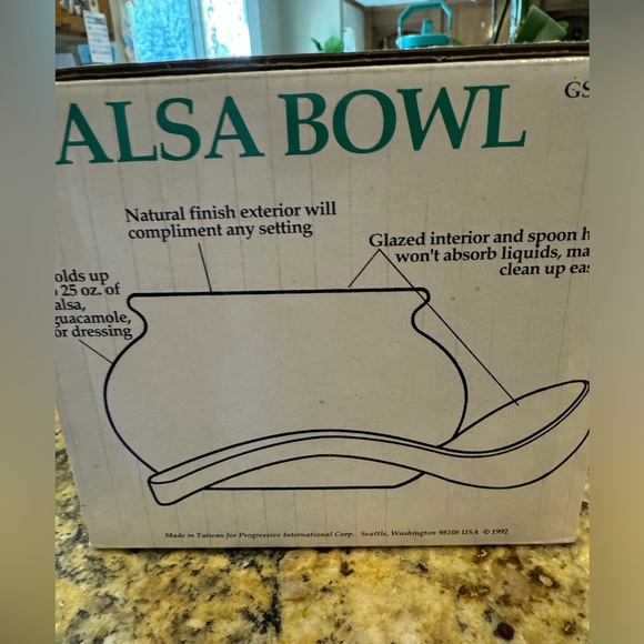 Terra Cotta Salsa Bowl - Picture 6 of 6